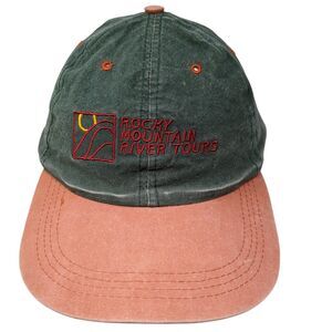 Rocky Mountain River Tours Strapback Hat Multi OS Adjustable Embroidered 6 Panel